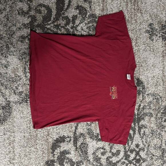 Original Bloody Mary Bar Burgundy T-Shirt - Picture 1 of 4